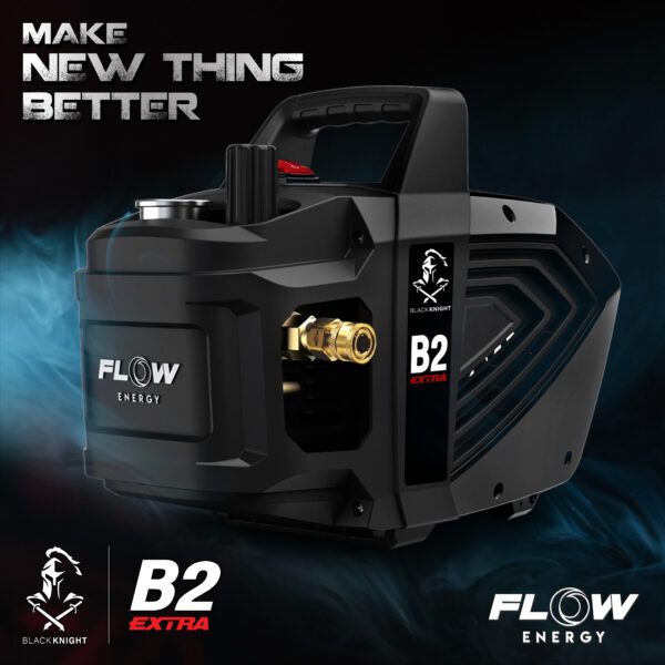 เครื่องฉีดน้ำแรงดันสูง FLOW รุ่น B2 EXTRA BLACK KNIGHT